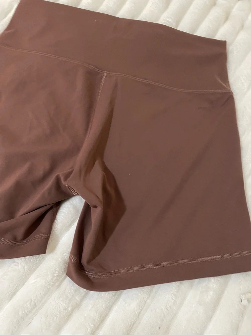 lululemon athletica High-Rise Mauve Brown Bike Shorts